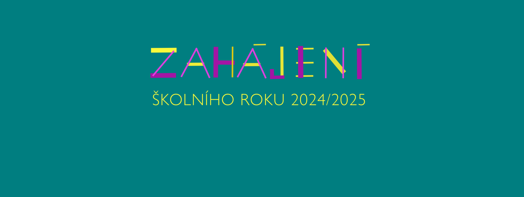 ŠKOLNÍ ROK 2024/2025